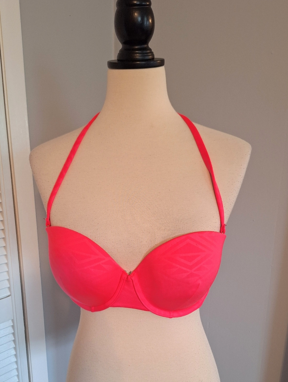 Victoria's Secret Push Up Swim Top Sz 36D *A1